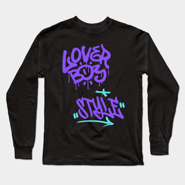 LOVER BOY STYLE DESIGN Long Sleeve T-Shirt by The C.O.B. Store